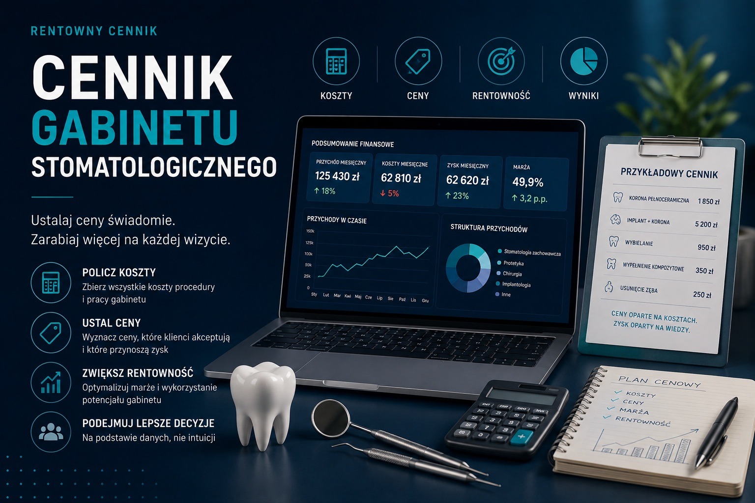 Jak ustalić ceny usług stomatologicznych