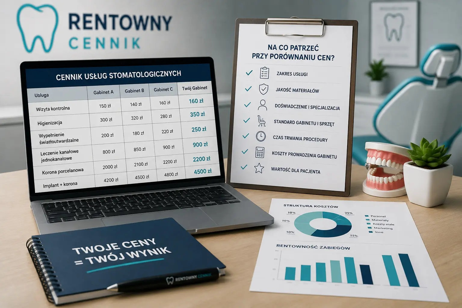Jak porównywać ceny usług stomatologicznych z konkurencją?