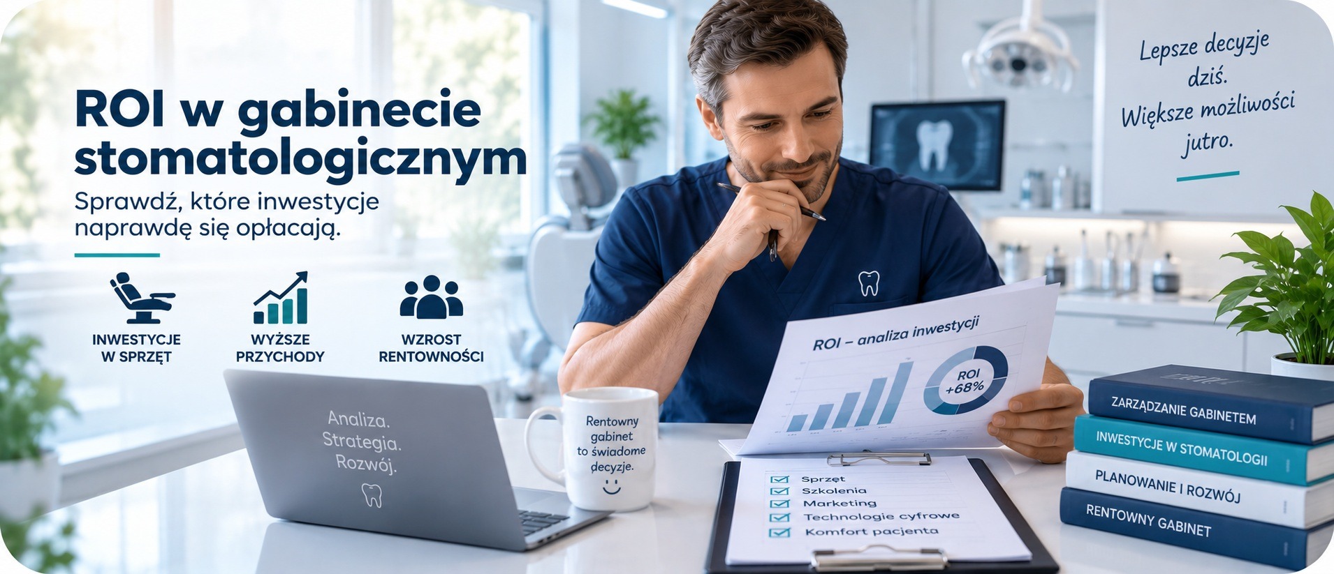 ROI sprzętu stomatologicznego – zwrot z inwestycji