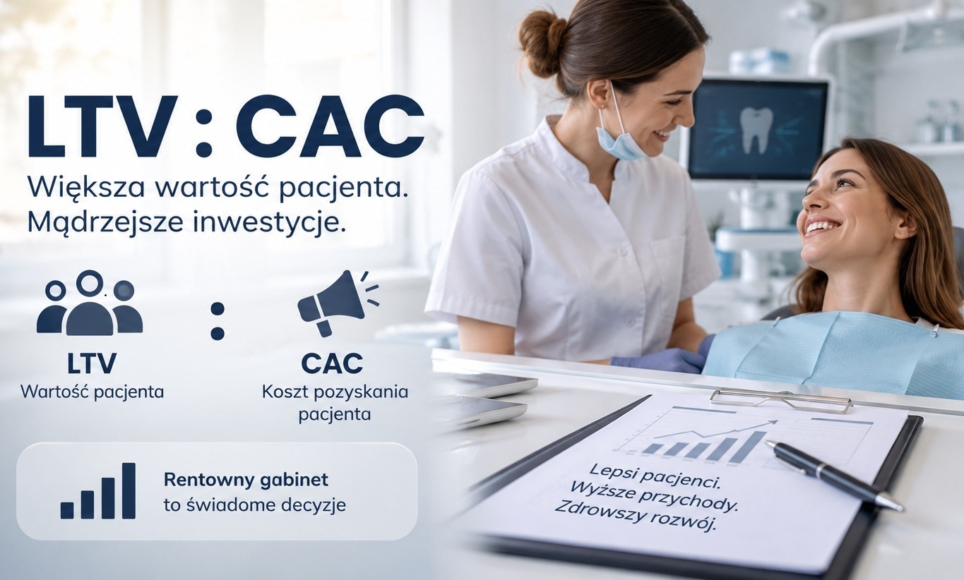 LTV do CAC w gabinecie stomatologicznym