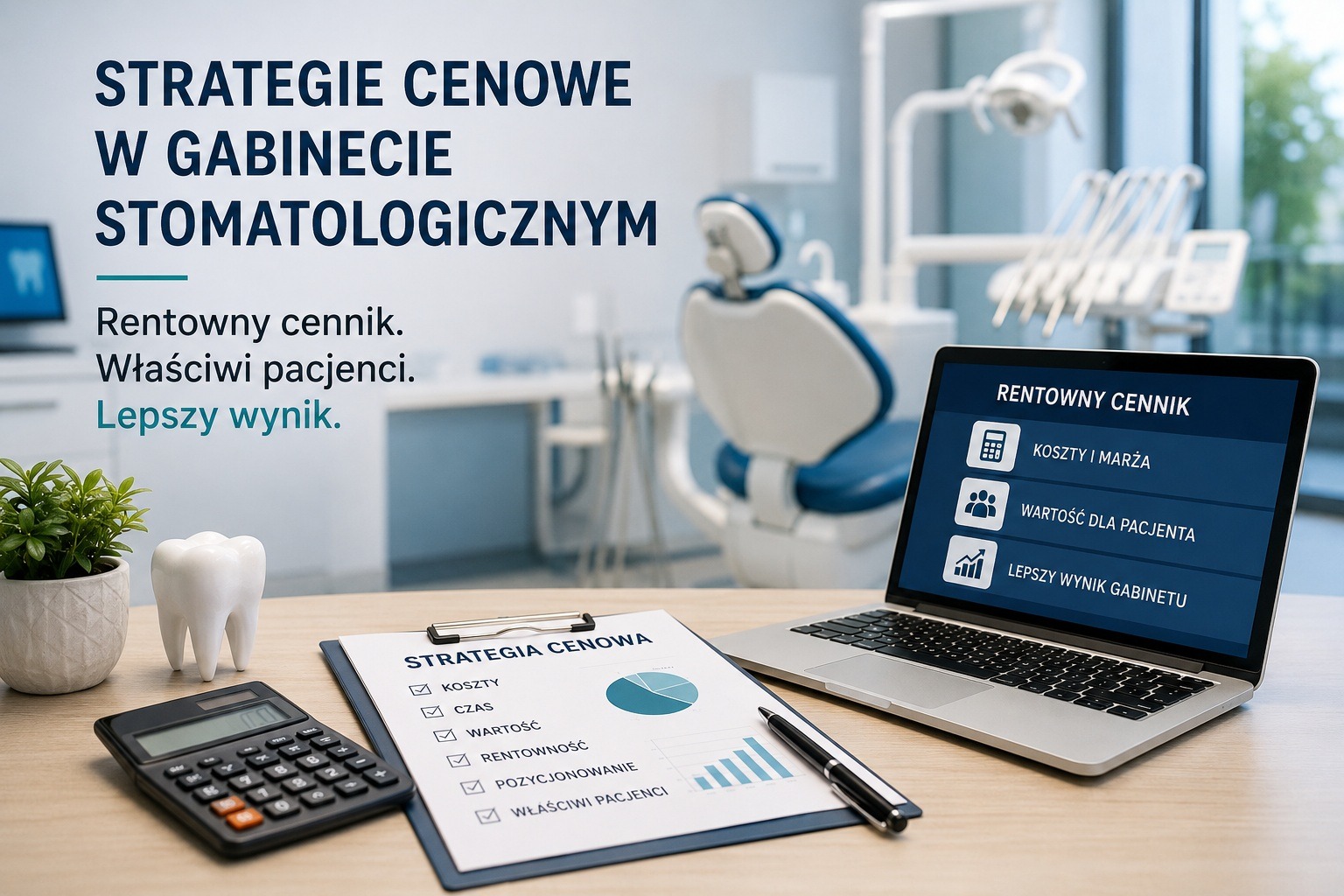 Strategie cenowe w gabinecie stomatologicznym – rentowny cennik